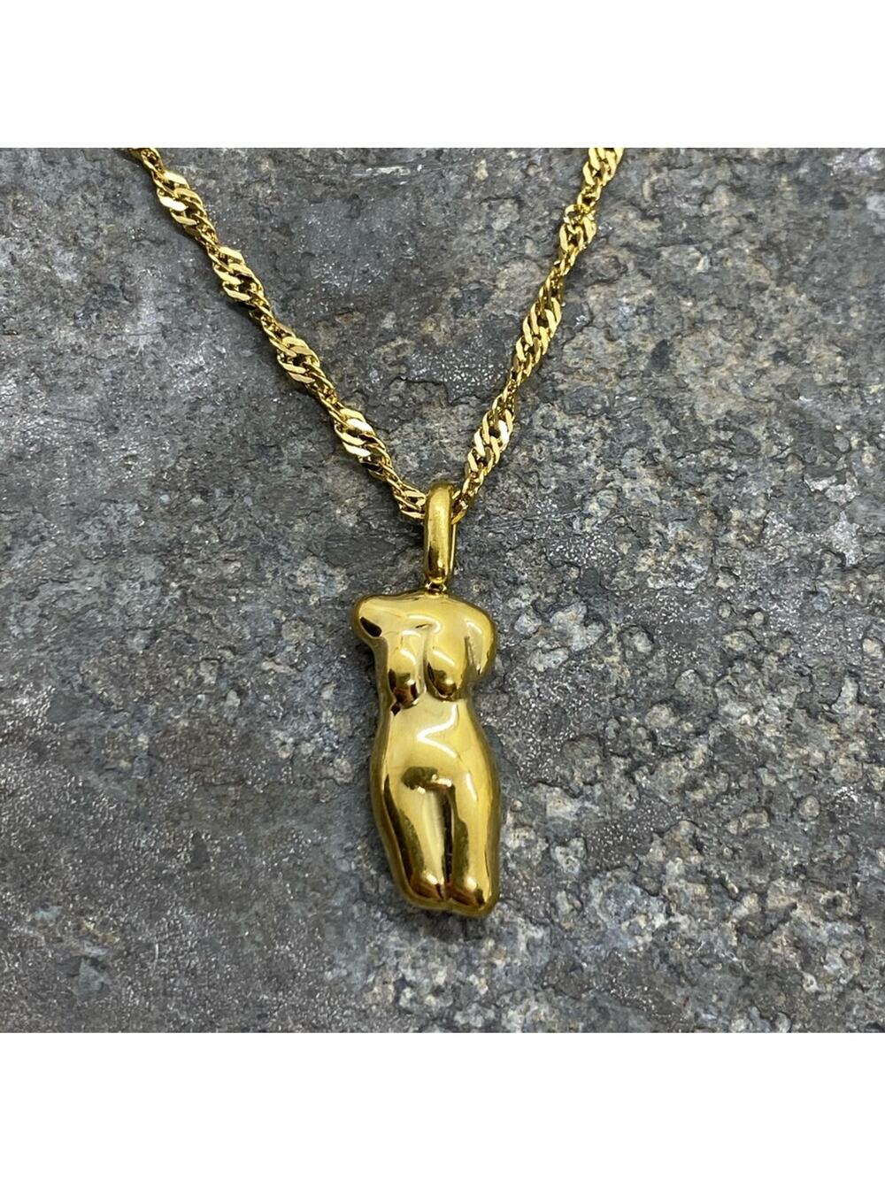 NEW Female Torso Layering Necklace